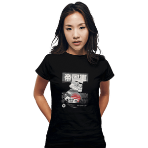 Shirts Fitted Shirts, Woman / Small / Black Edo Stormtrooper