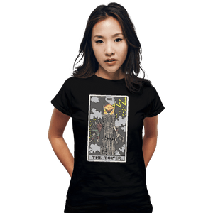 Shirts Fitted Shirts, Woman / Small / Black The Tower