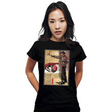 Load image into Gallery viewer, Daily_Deal_Shirts Fitted Shirts, Woman / Small / Black Freddy In Japan
