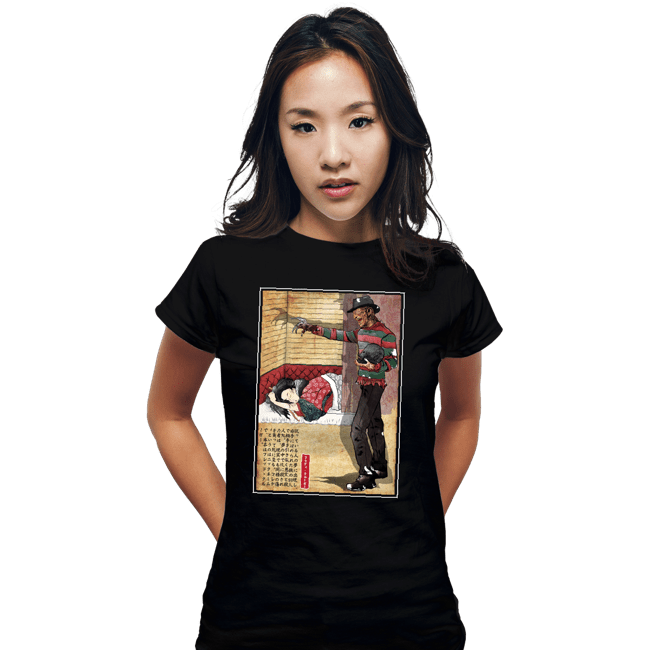 Daily_Deal_Shirts Fitted Shirts, Woman / Small / Black Freddy In Japan