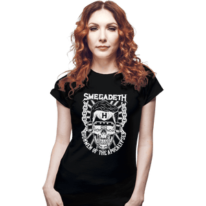 Shirts Fitted Shirts, Woman / Small / Black Smegadeth