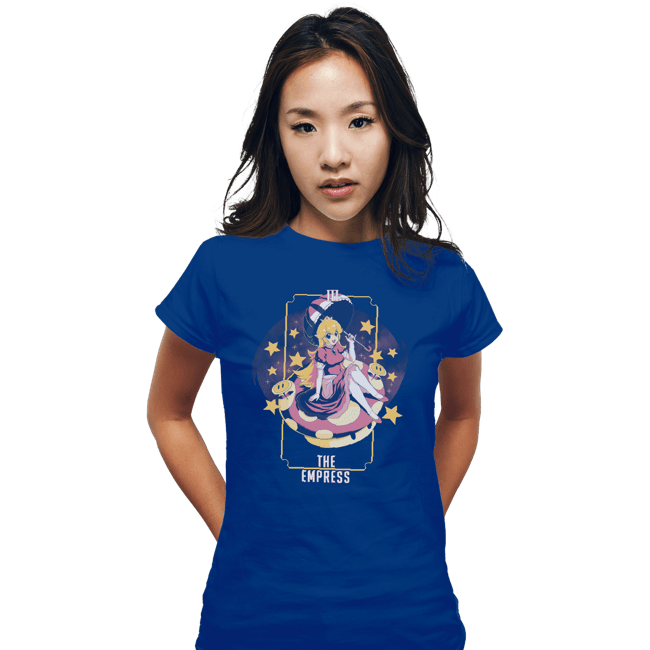 Shirts Fitted Shirts, Woman / Small / Royal Blue The Empress Peach