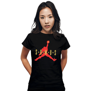 Shirts Fitted Shirts, Woman / Small / Black Aran Jordan