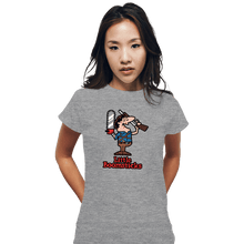 Load image into Gallery viewer, Daily_Deal_Shirts Fitted Shirts, Woman / Small / Sports Grey Little Boomsticks
