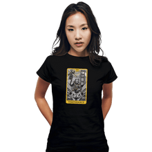 Load image into Gallery viewer, Shirts Fitted Shirts, Woman / Small / Black Tarot Temperance
