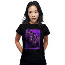 Load image into Gallery viewer, Shirts Fitted Shirts, Woman / Small / Black Batmen
