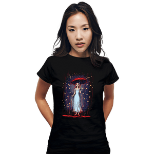 Secret_Shirts Fitted Shirts, Woman / Small / Black Carrie In The Rain