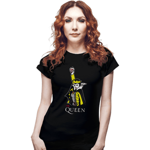 Daily_Deal_Shirts Fitted Shirts, Woman / Small / Black Evil Queen