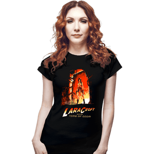 Shirts Fitted Shirts, Woman / Small / Black Indiana Croft