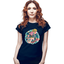 Load image into Gallery viewer, Secret_Shirts Fitted Shirts, Woman / Small / Navy Real Family
