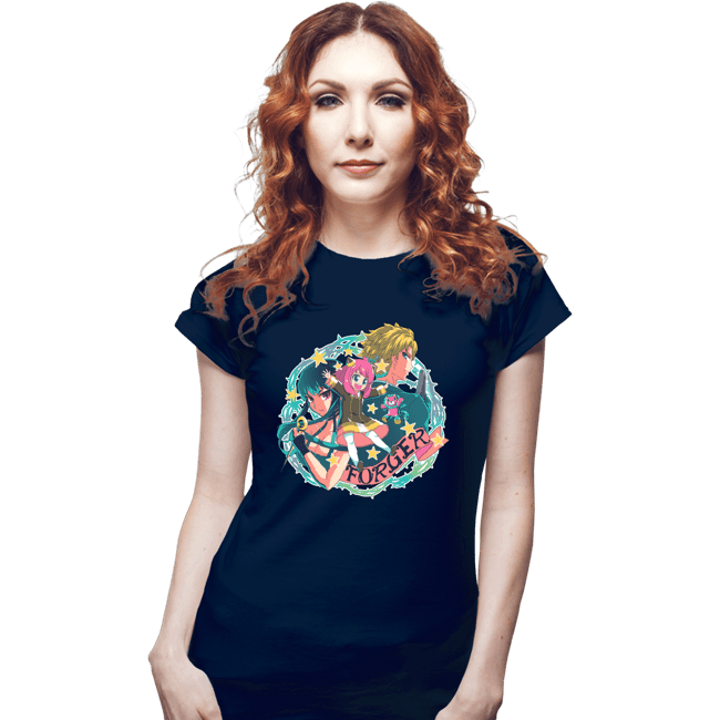 Secret_Shirts Fitted Shirts, Woman / Small / Navy Real Family