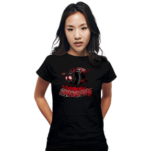 Load image into Gallery viewer, Secret_Shirts Fitted Shirts, Woman / Small / Black Spider-Pig - 1610
