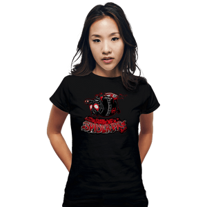 Secret_Shirts Fitted Shirts, Woman / Small / Black Spider-Pig - 1610
