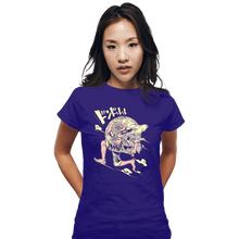 Load image into Gallery viewer, Daily_Deal_Shirts Fitted Shirts, Woman / Small / Violet Warrior Of Liberation
