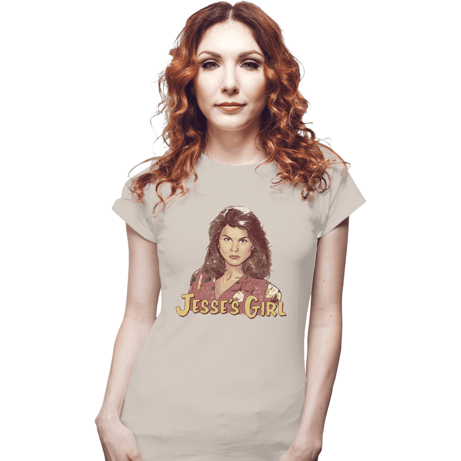 Shirts Fitted Shirts, Woman / Small / White Jesse's Girl