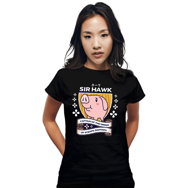 Shirts Fitted Shirts, Woman / Small / Black Sir Hawk