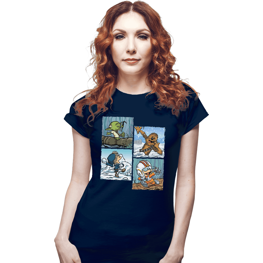 Shirts Fitted Shirts, Woman / Small / Navy Playful Rebels