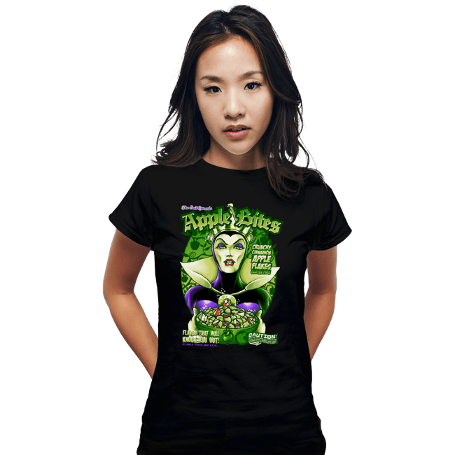 Shirts Fitted Shirts, Woman / Small / Black Queen Grimhilde Cereal
