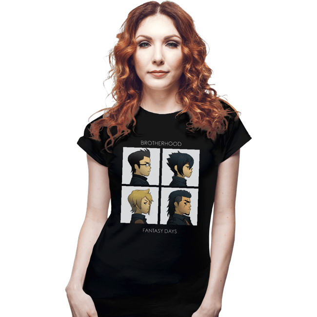 Shirts Fitted Shirts, Woman / Small / Black Brotherhood Fantasy Days