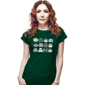 Shirts Fitted Shirts, Woman / Small / Irish Green Star Lover