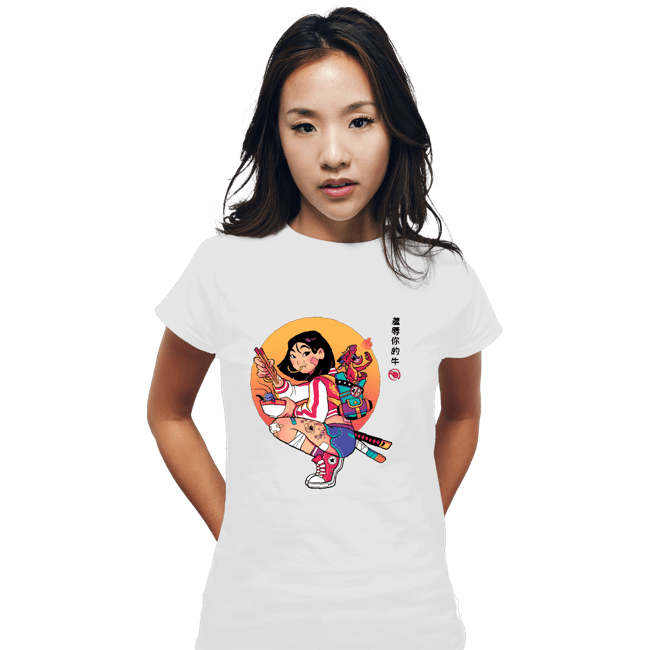 Daily_Deal_Shirts Fitted Shirts, Woman / Small / White Dishonor On Your Cow!