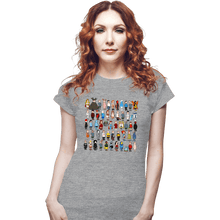 Load image into Gallery viewer, Shirts Fitted Shirts, Woman / Small / Sports Grey 53 Bobbies
