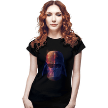 Load image into Gallery viewer, Daily_Deal_Shirts Fitted Shirts, Woman / Small / Black Galactic Darth Vader

