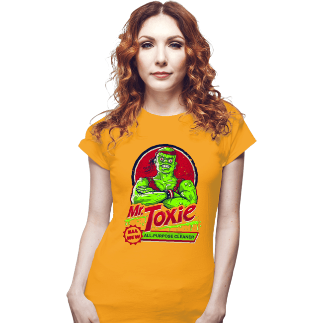 Daily_Deal_Shirts Fitted Shirts, Woman / Small / White Mr. Toxie