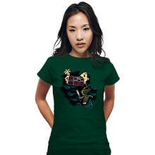 Load image into Gallery viewer, Secret_Shirts Fitted Shirts, Woman / Small / Irish Green Treasure
