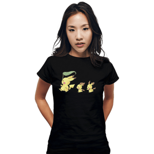 Shirts Fitted Shirts, Woman / Small / Black Pika Pika