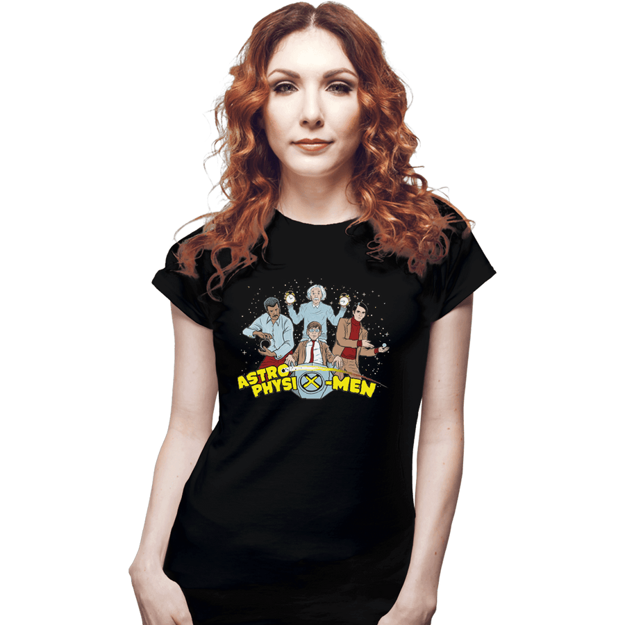 Shirts Fitted Shirts, Woman / Small / Black Astro PhysiX-Men