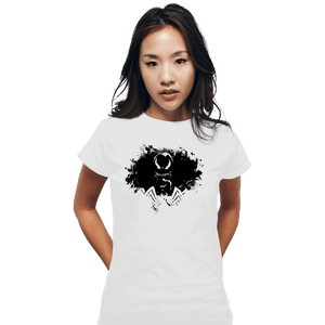 Shirts Fitted Shirts, Woman / Small / White The Symbiote Ink