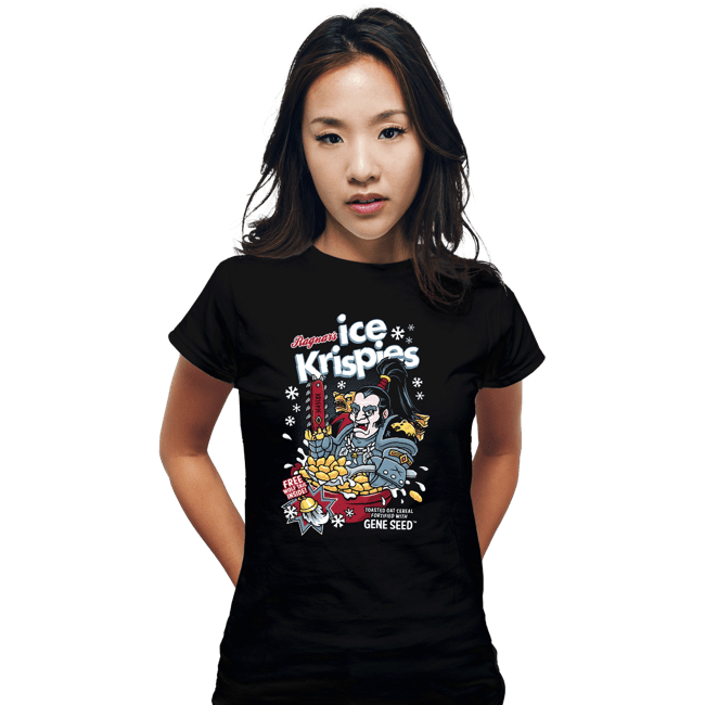 Secret_Shirts Fitted Shirts, Woman / Small / Black Ragnar's Ice Krispies