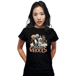 Secret_Shirts Fitted Shirts, Woman / Small / Black Squad Ghouls