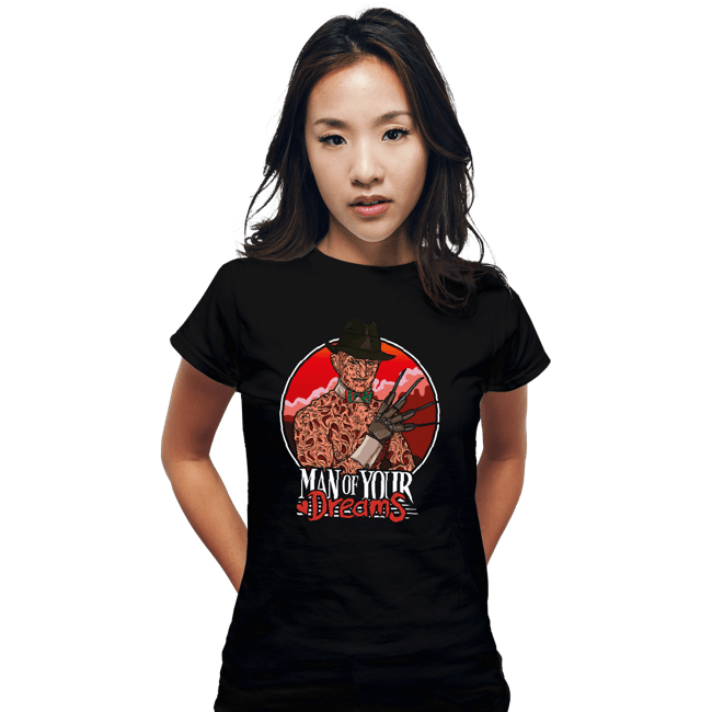 Shirts Fitted Shirts, Woman / Small / Black Man Of Your Dreams