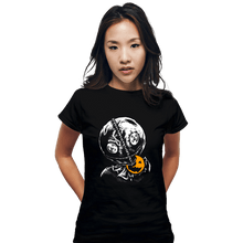 Load image into Gallery viewer, Shirts Fitted Shirts, Woman / Small / Black Sam&#39;s Trick
