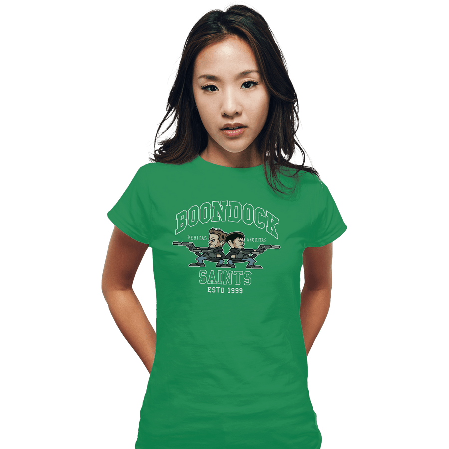 Secret_Shirts Fitted Shirts, Woman / Small / Irish Green Boondock Saints 1999