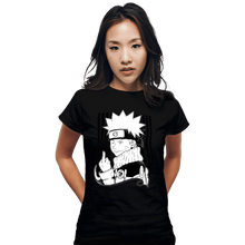 Load image into Gallery viewer, Shirts Fitted Shirts, Woman / Small / Black Ninja
