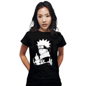 Shirts Fitted Shirts, Woman / Small / Black Ninja