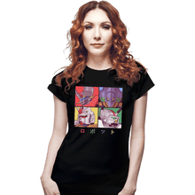 Load image into Gallery viewer, Shirts Fitted Shirts, Woman / Small / Black Mechaz
