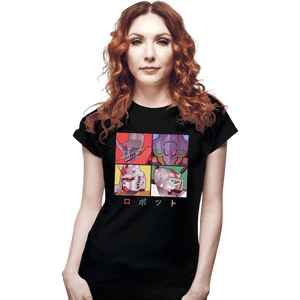 Shirts Fitted Shirts, Woman / Small / Black Mechaz