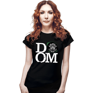 Shirts Fitted Shirts, Woman / Small / Black Love Doom