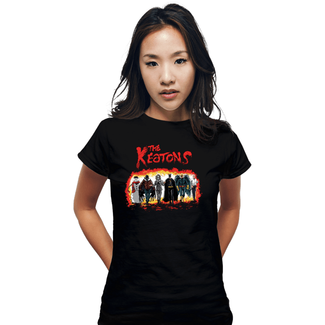 Daily_Deal_Shirts Fitted Shirts, Woman / Small / Black The Keatons