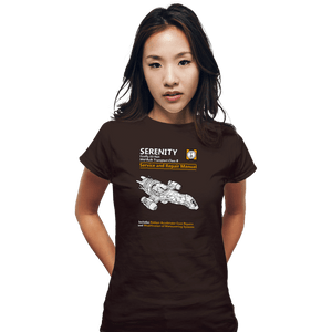 Shirts Fitted Shirts, Woman / Small / Black Serenity Service And Repair Manual