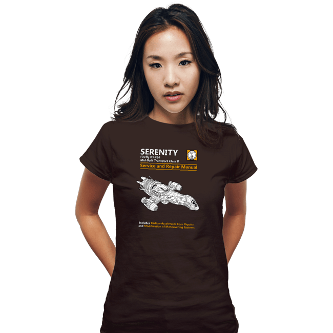 Shirts Fitted Shirts, Woman / Small / Black Serenity Service And Repair Manual