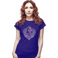 Load image into Gallery viewer, Daily_Deal_Shirts Fitted Shirts, Woman / Small / Violet The Ghost Groom
