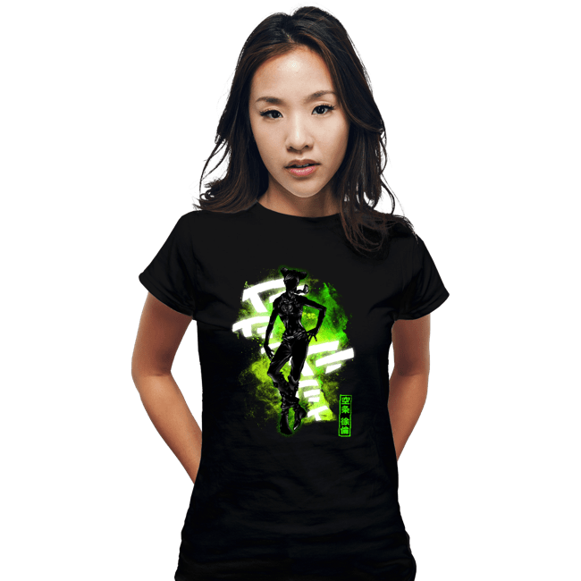 Shirts Fitted Shirts, Woman / Small / Black Cosmic Jolyne Cujoh