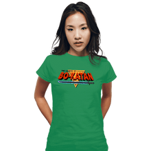 Load image into Gallery viewer, Secret_Shirts Fitted Shirts, Woman / Small / Irish Green Legend Of Bo-Katan
