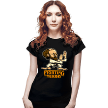 Load image into Gallery viewer, Secret_Shirts Fitted Shirts, Woman / Small / Black Fighting Murray
