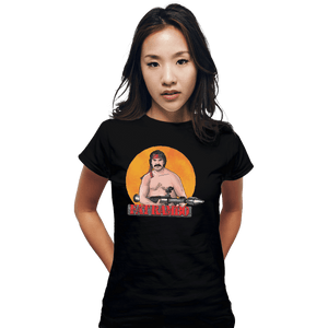 Shirts Fitted Shirts, Woman / Small / Black Fat Rambo